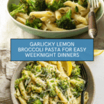 Garlicky Lemon Broccoli Pasta