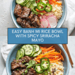 Easy Banh Mi Rice Bowl Recipe