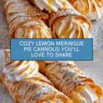 lemon meringue pie cannolis Recipe