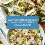 Cucumber Caesar Salad Recipe