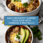 Crockpot Summer Taco Soup Recipe