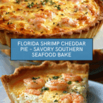 Florida Shrimp Cheddar Pie Recipe