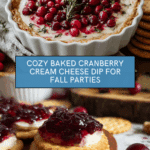 Baked Cranberry Cream Cheese Dip