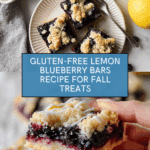 Gluten-Free Lemon Blueberry Bars Recipe