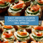 Smoked Salmon Crostini Recipe