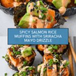 Spicy Salmon Rice Muffins Recipe