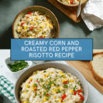 Corn and Red Pepper Risotto Recipe