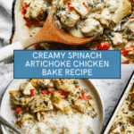 Spinach Artichoke Chicken Bake Recipe
