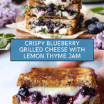 Crispy Blueberry Grilled Cheese Recipe