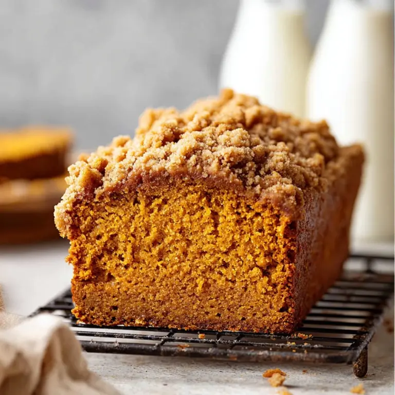 Pumpkin Streusel Bread Recipe