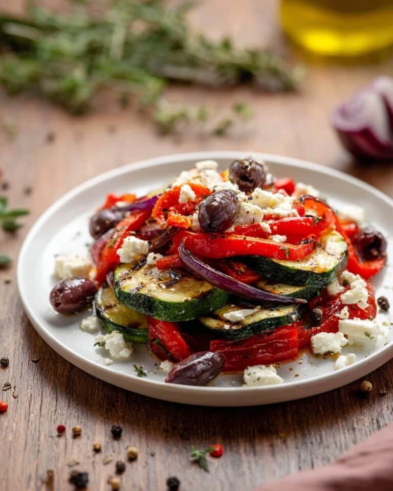 One Pan Greek Vegetables Recipe