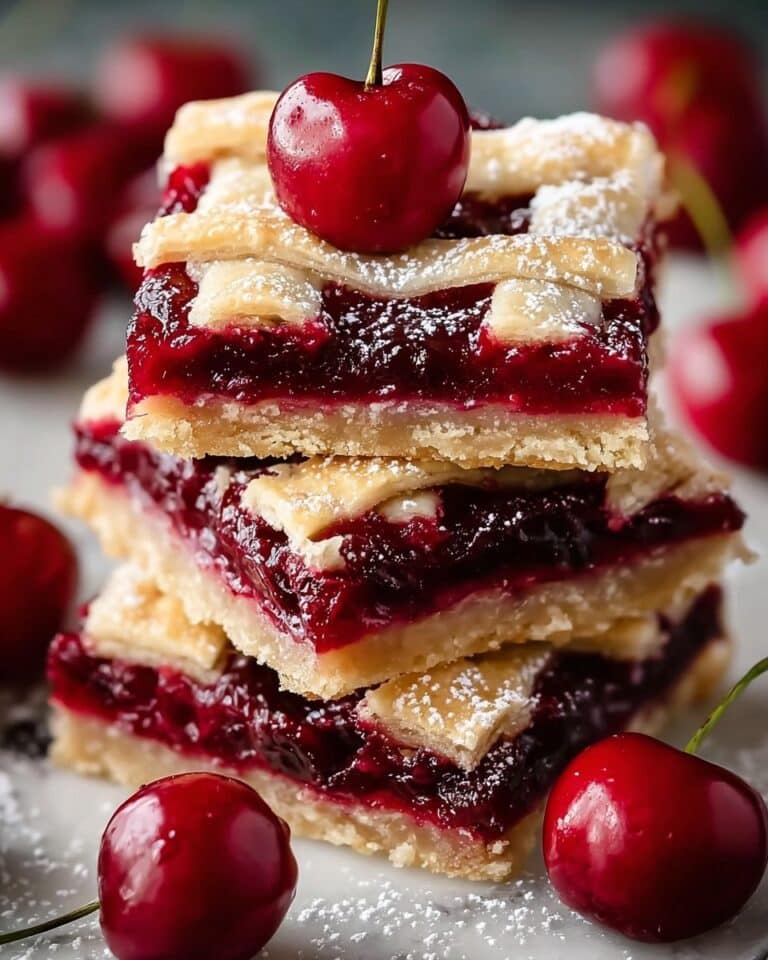Easy Cherry Pie Bars: A Simple Cherry Dessert to Savor Recipe
