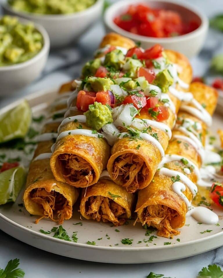Easy Homemade Chicken Taquitos Recipe