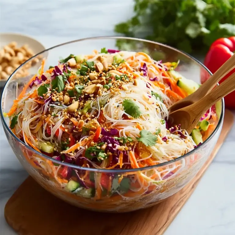 Spring Roll Salad with Spicy Ginger Dressing Recipe