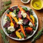 Roasted Beets and Carrots Salad with Burrata Recipe