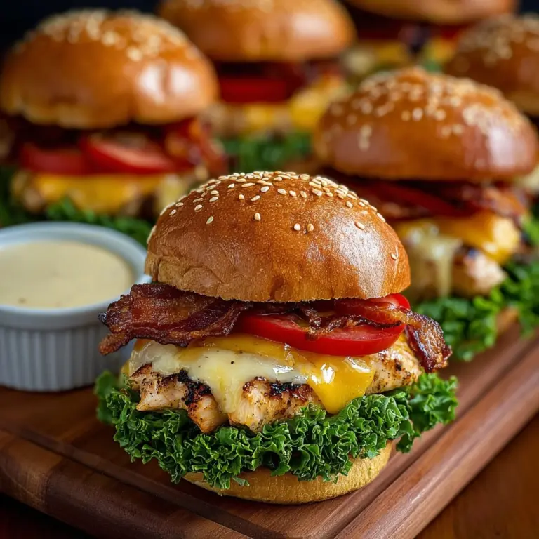 Honey Mustard Chicken Sliders Recipe