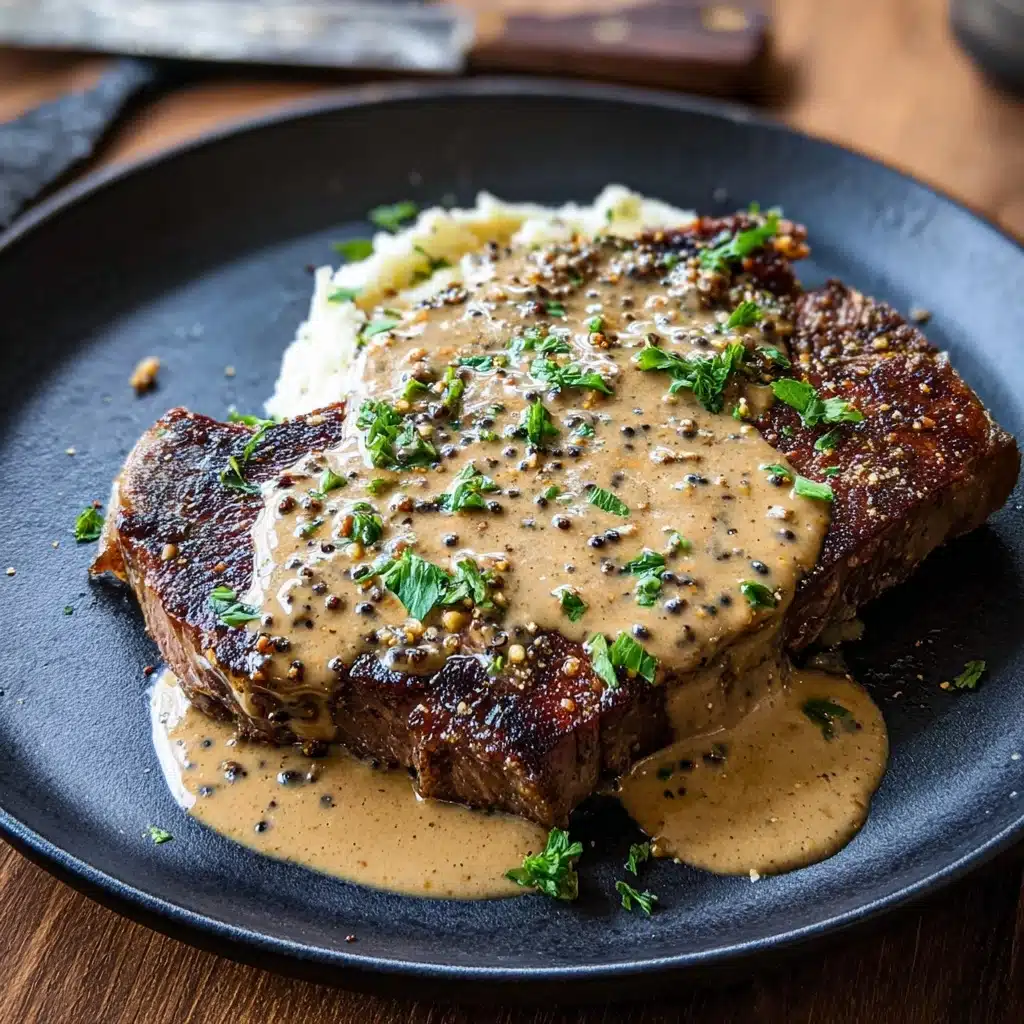 Creamy Peppercorn Sauce Recipe - Recipe Image
