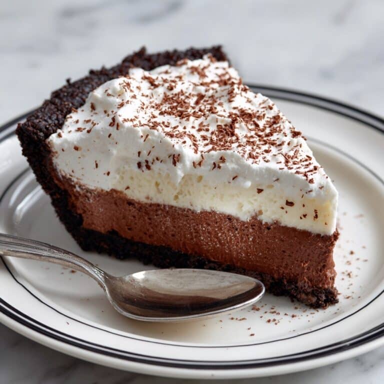 Coffee Custard Pie with Chocolate Pastry Crust Recipe