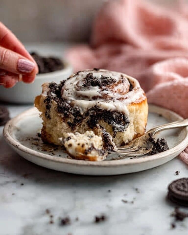 Oreo-Stuffed Cinnamon Rolls Recipe
