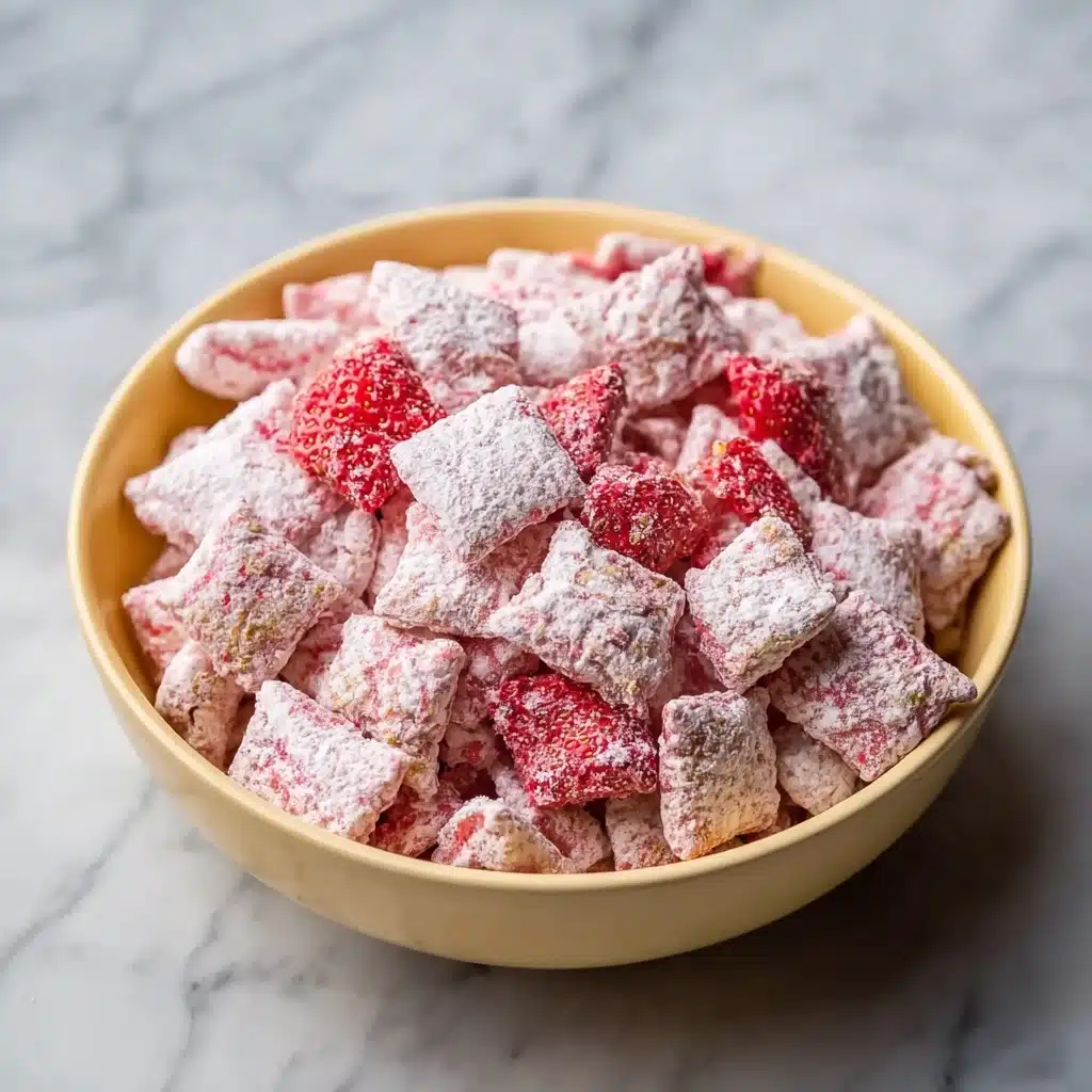 Strawberry Shortcake Puppy Chow Recipe - Recipe Image