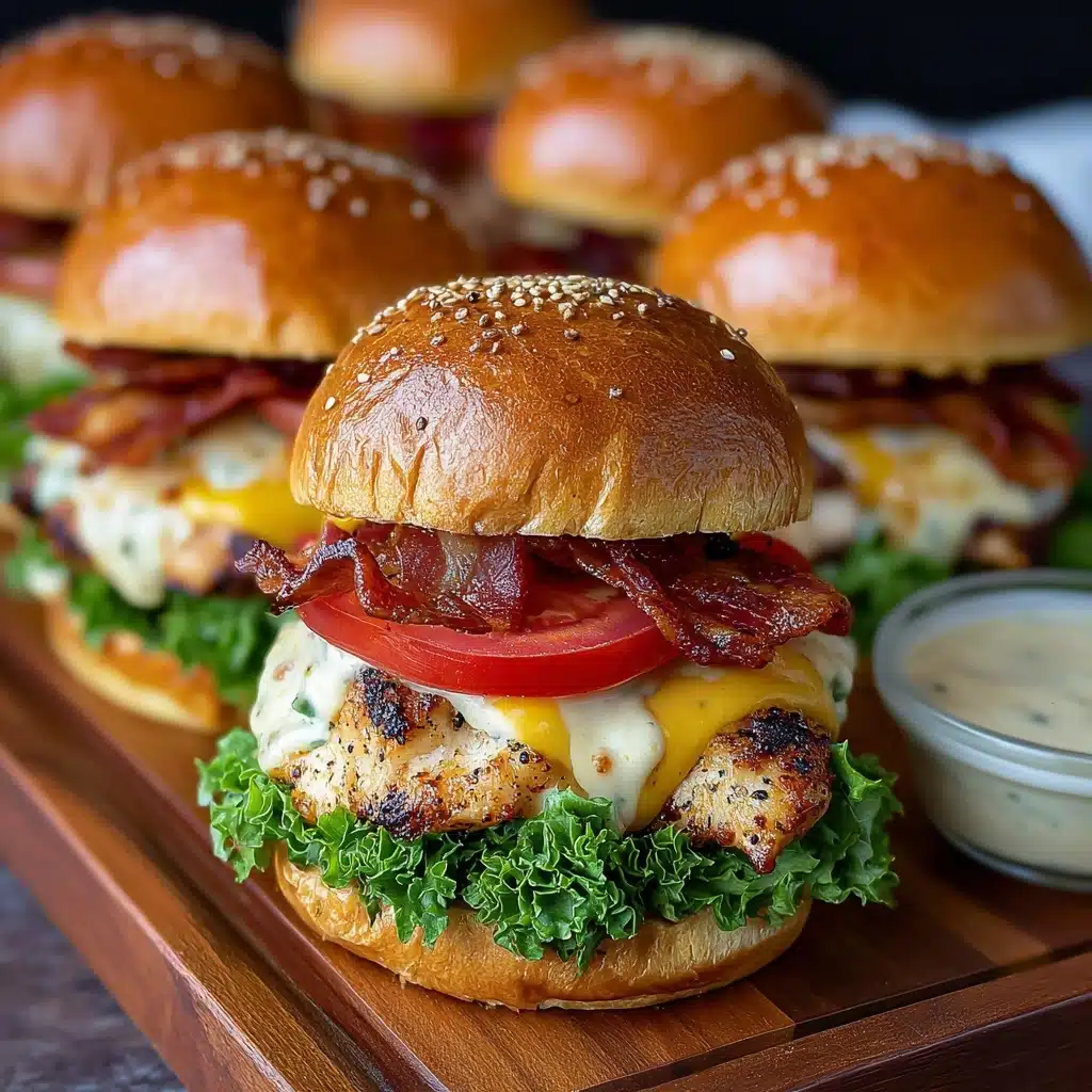 Honey Mustard Chicken Sliders Recipe - Recipe Image