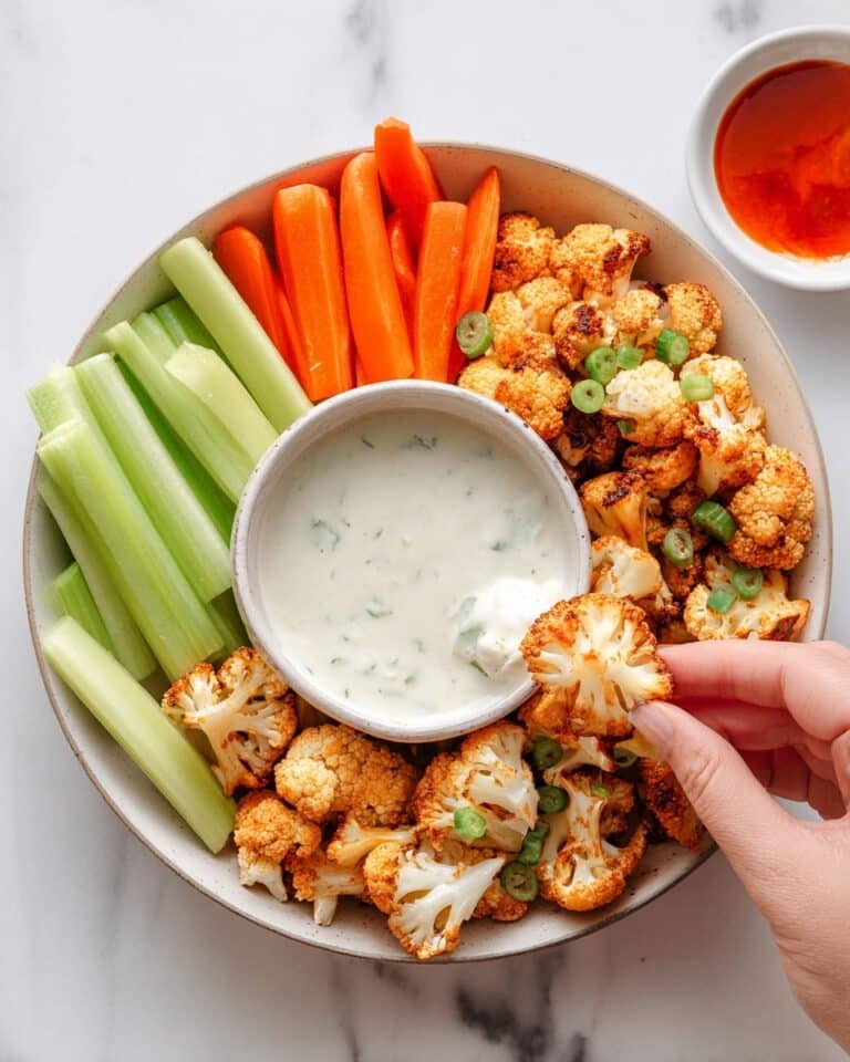Air Fryer Buffalo Cauliflower Recipe