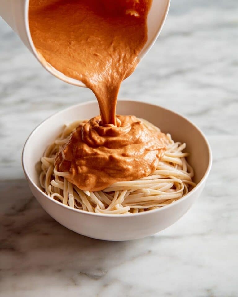 Creamy Cottage Cheese Tomato Basil Pasta Sauce Recipe