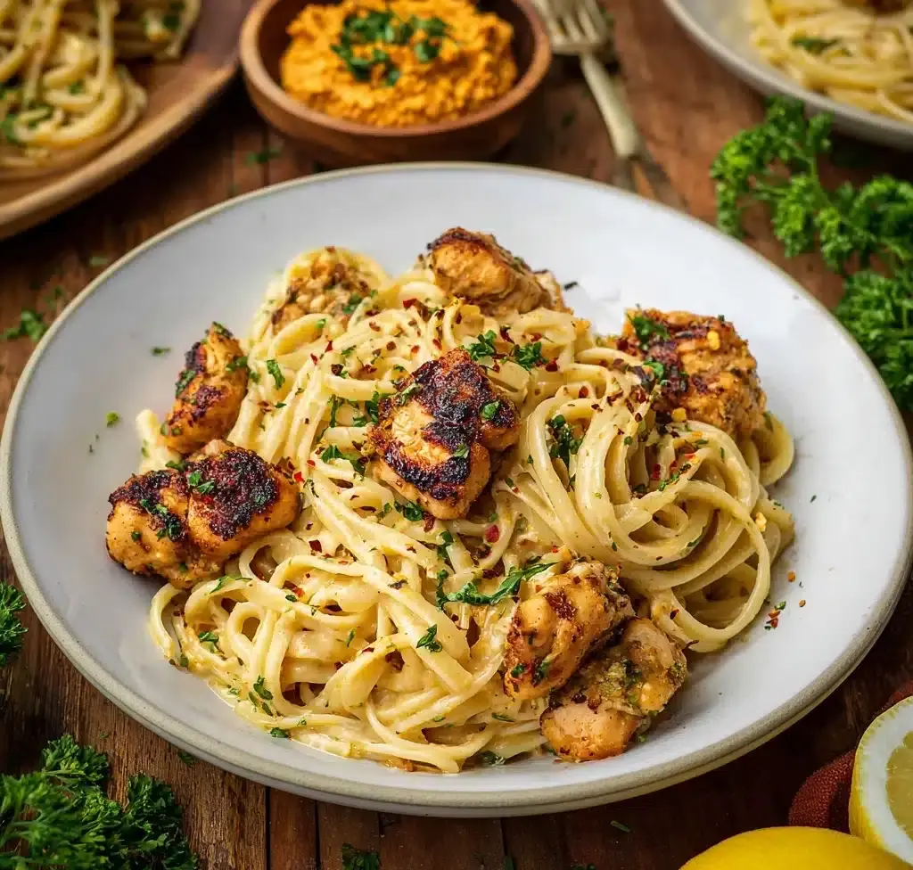 Irresistibly Easy Cowboy Butter Chicken Linguine in 30 Minutes