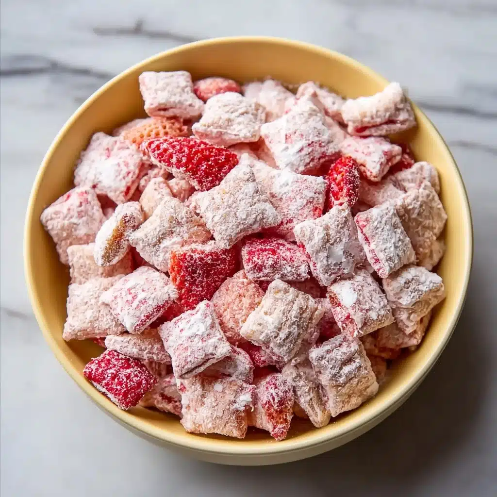 Strawberry Shortcake Puppy Chow Recipe - Recipe Image