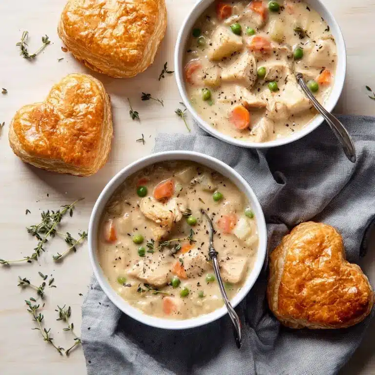 Chicken Pot Pie Soup Recipe