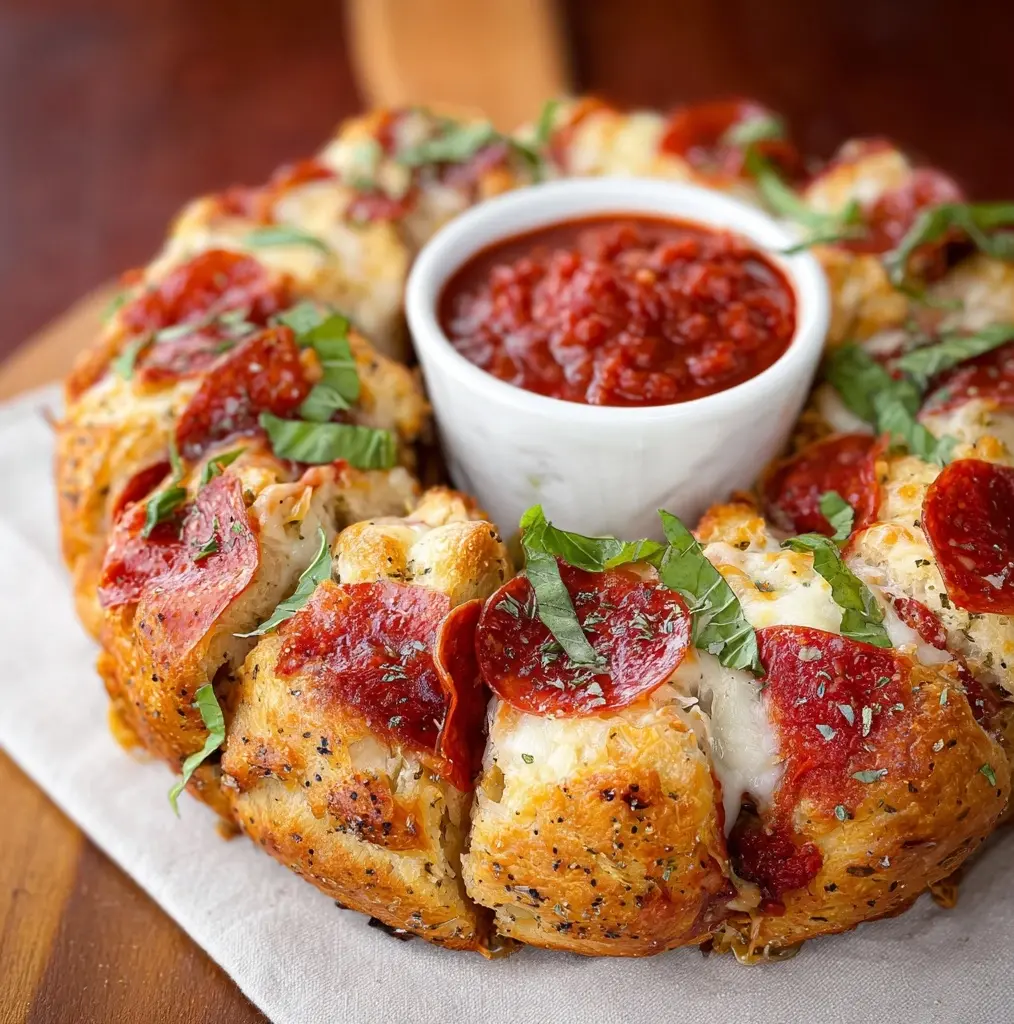 Easy Pull Apart Pizza Monkey Bread Recipe