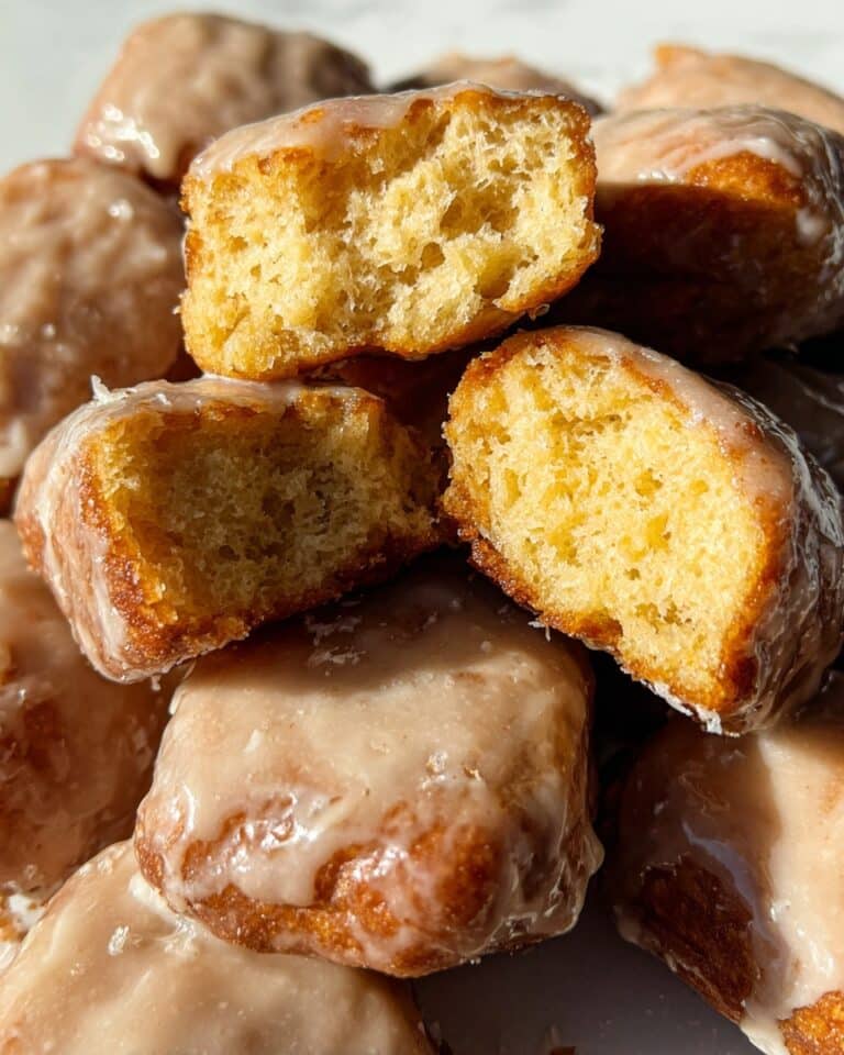 Old-Fashioned Buttermilk Donut Bars with Brown Butter Maple Vanilla Bean Glaze Recipe