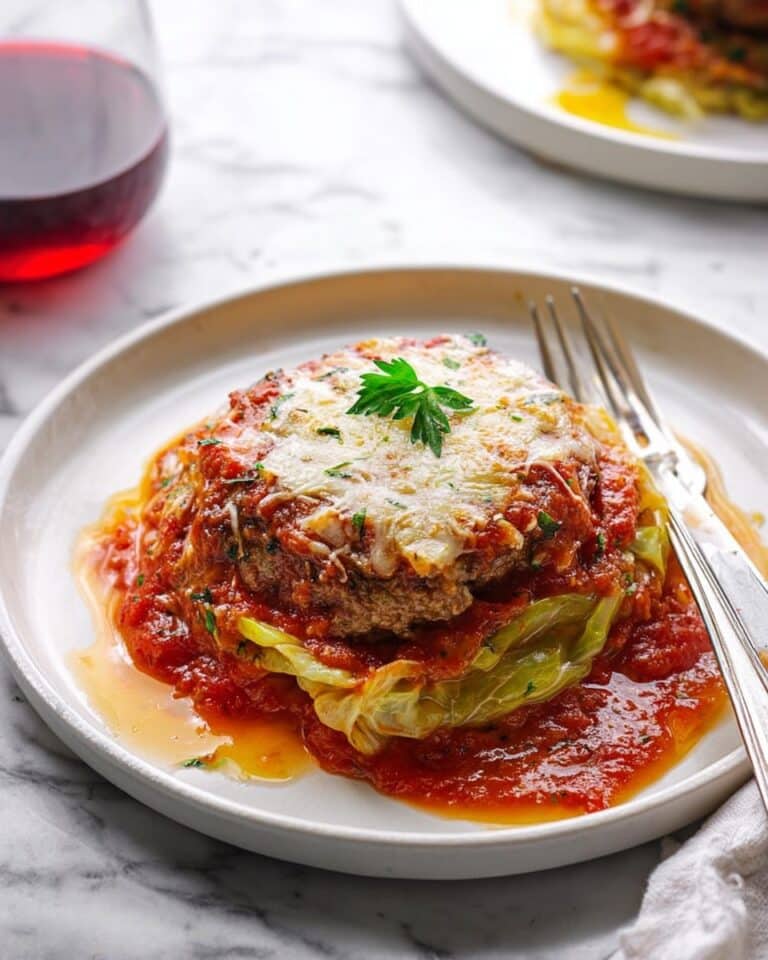 Oven-Baked Cabbage Burgers Recipe