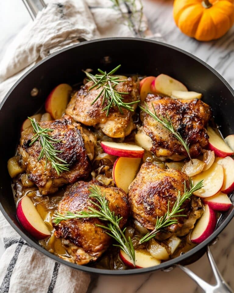 Rosemary Apple Cider Chicken Recipe