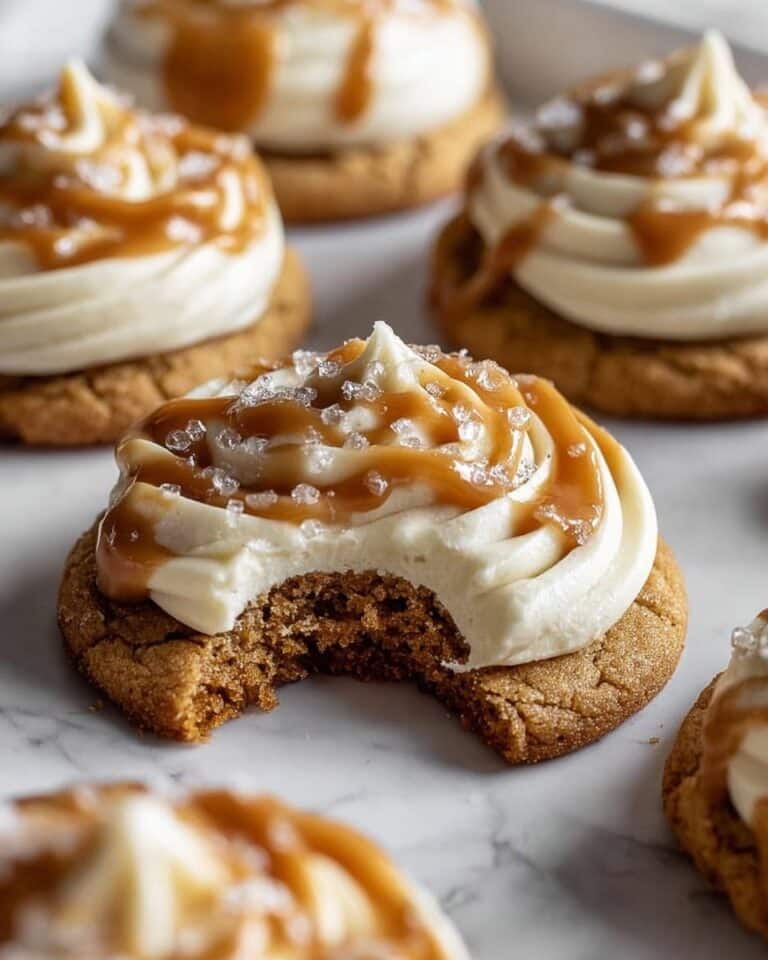 Salted Caramel Cheesecake Cookies Recipe