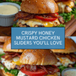 Honey Mustard Chicken Sliders Recipe