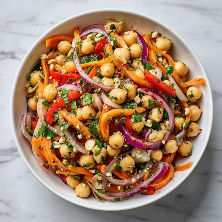 Crunchy Thai Chickpea Salad – A Fresh, Protein-Packed Vegan Meal Recipe
