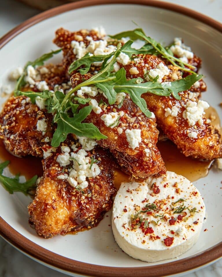 Hot Honey Infused Feta Chicken Recipe