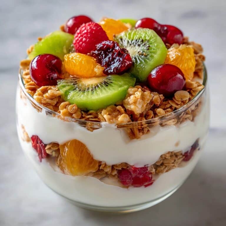 Caramel Crunch Cheesecake Fruit Salad Recipe