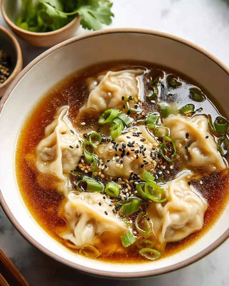 Comforting Potsticker Soup: A Delicious Bowl of Warmth Recipe