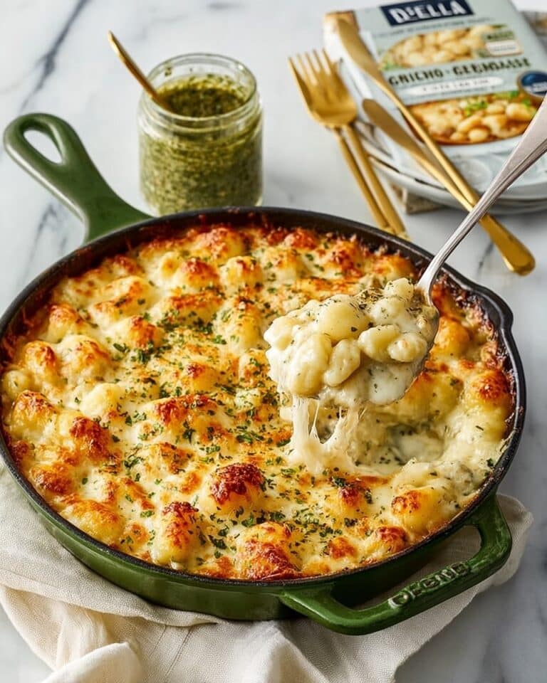 Pesto Chicken Gnocchi Bake Recipe