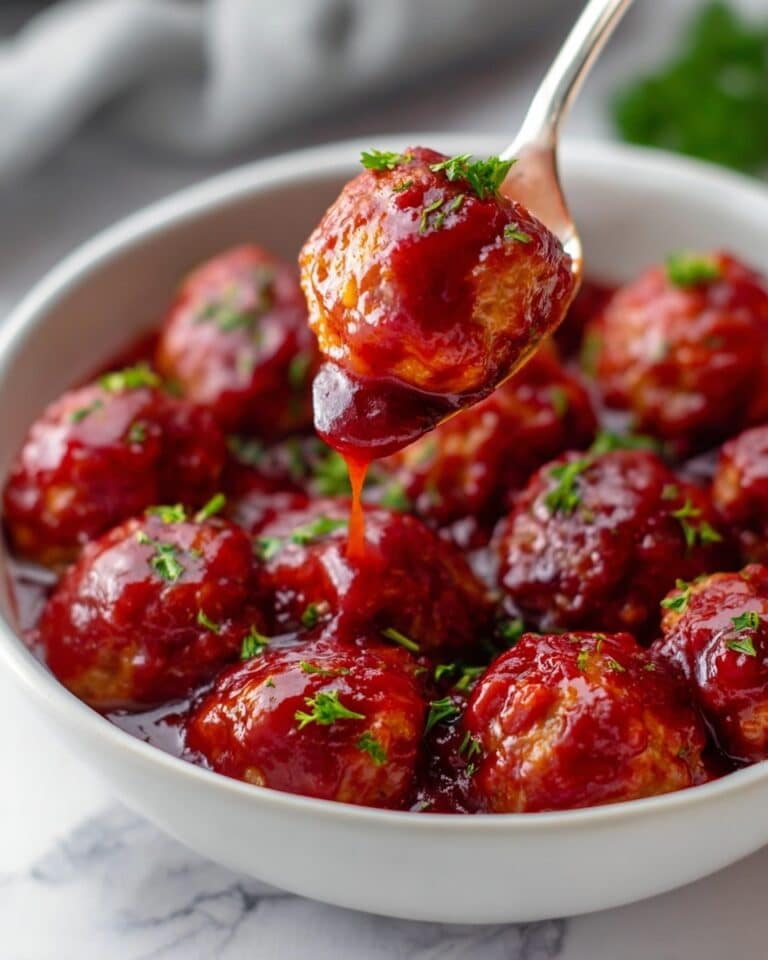 Quick Cranberry Meatballs (Christmas Recipe) Recipe
