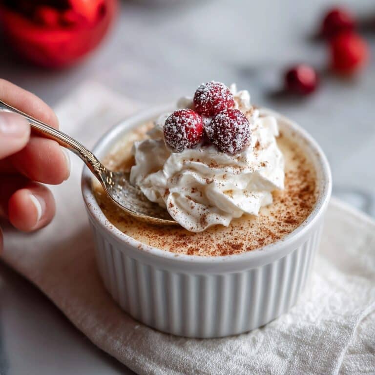 Homemade Eggnog Pudding Recipe