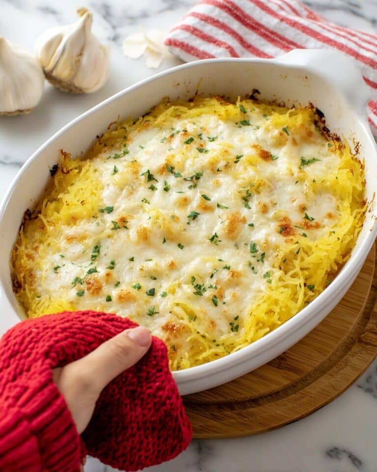 Spaghetti Squash Au Gratin Recipe