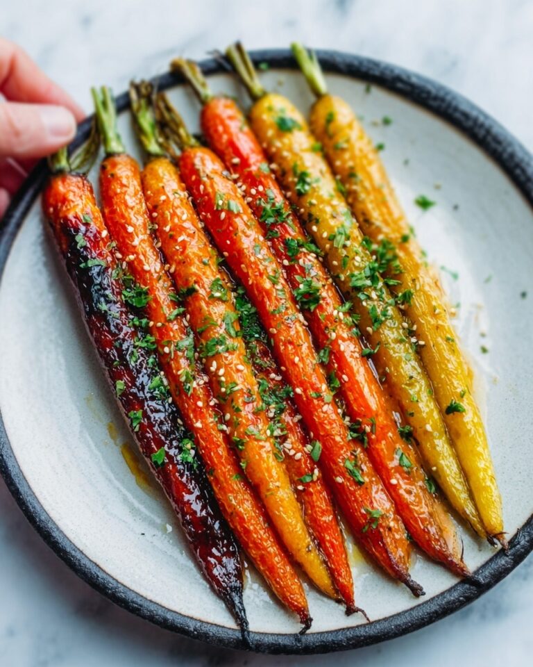 Maple Dijon Roasted Carrots Recipe