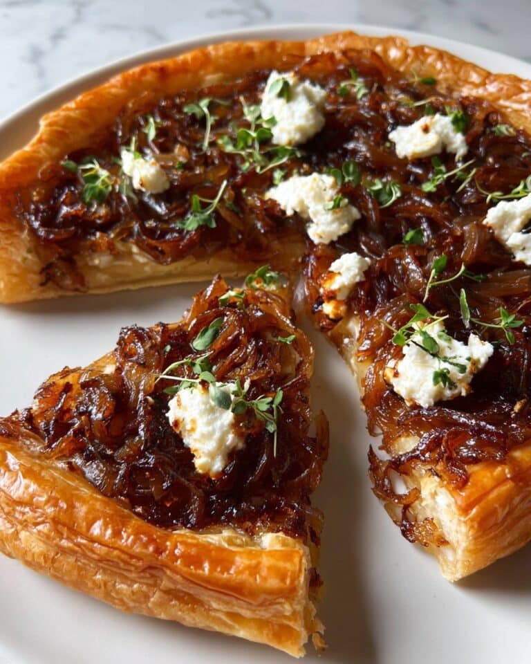 Caramelized Onion and Goat Cheese Tarts Recipe
