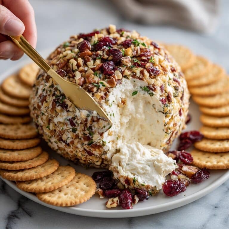 Cranberry Pecan Cheese Ball Recipe