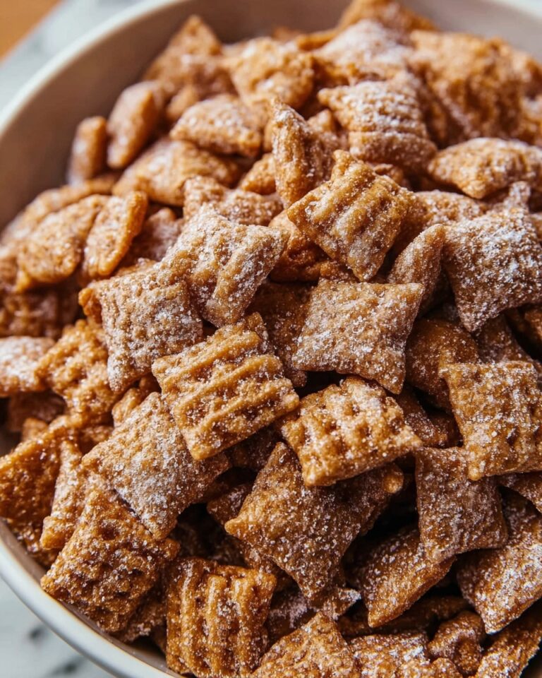 Caramel Apple Puppy Chow – Sweet, Crunchy & Irresistible Recipe