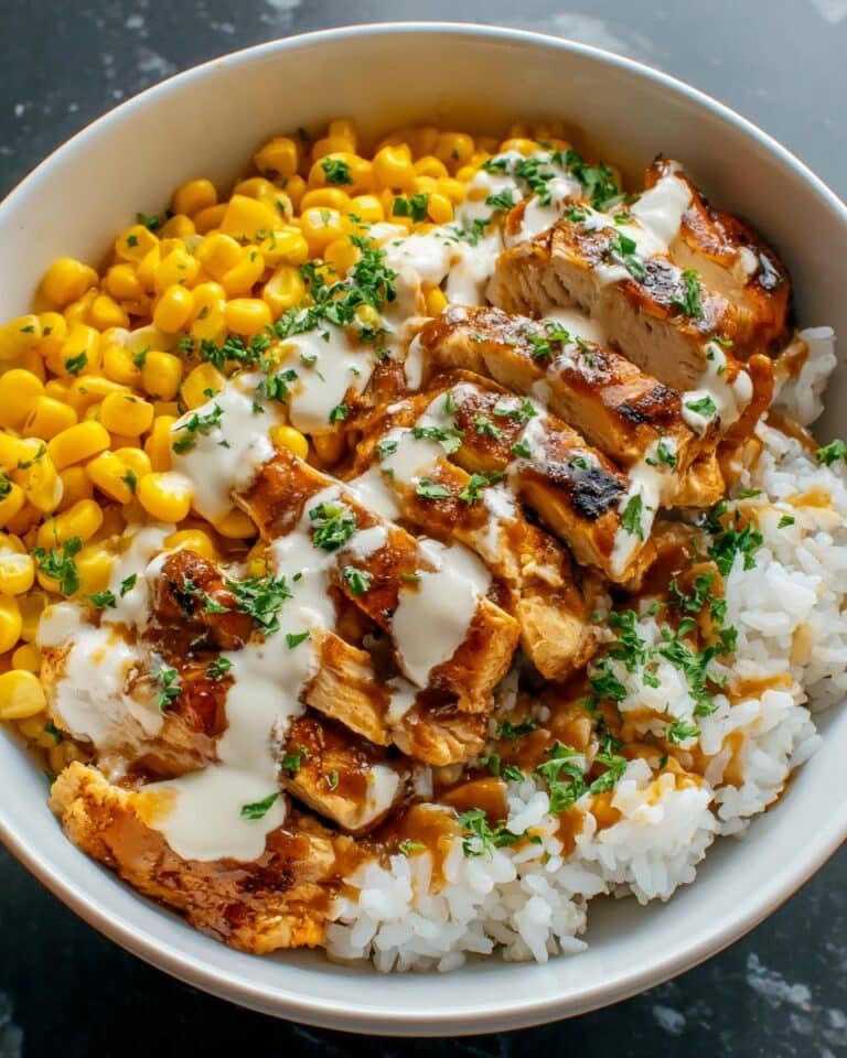 Irresistible High Protein BBQ Ranch Chicken Bowl Recipe