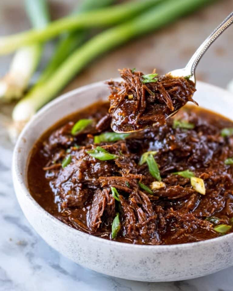 Slow Cooker Korean Beef with Melt-In-Your-Mouth Tenderness Recipe